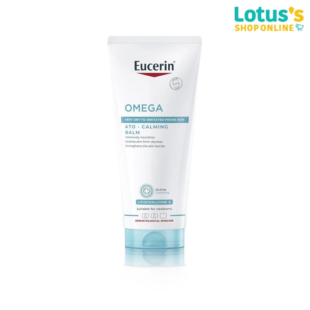 ยูเซอริน โอเมก้า อะโท-คาล์มมิ่ง บาล์ม ขนาด 200 มล. EUCERIN OMEGA ATO-CALMING BALM 200 ML.
