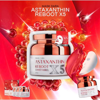 Free 1 ชิ้น Mask Dara Astaxanthin Reboot Plus X5 - ครีมดารา