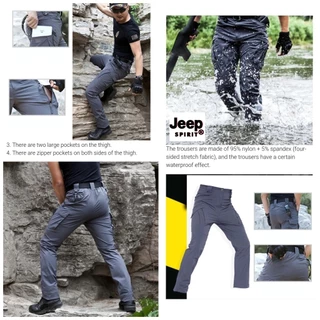 [COD]กางเกง Tactical Pants ผู้ชาย X7 ผ้าบางเบา น้ำหนักเบา ยืดหยุ่นสูง 4 Way Stretch ใส่เดินป่า ใส่เที่ยว