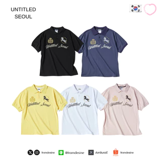 [ PRE-ORDER ] UNTITLED SEOUL UNTITLED CREST POLO CROPPED SHORT SLEEVE