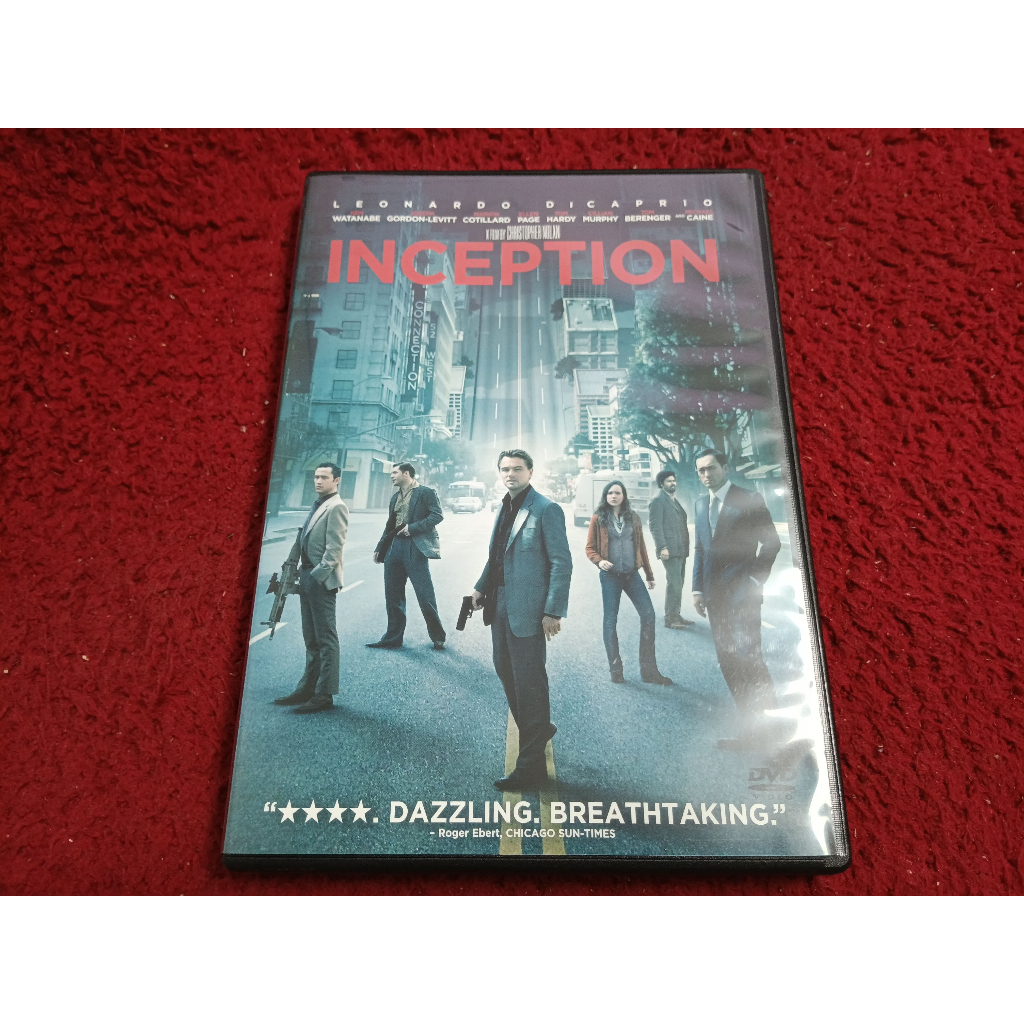 DVD สากล Inception  สภาพตามรูปปก AK360