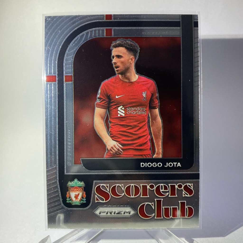 การ์ดนักฟุตบอล DIOGO JOTA,LIVERPOOL,SCORERS-CLUB,PANINI-PRIZM2022