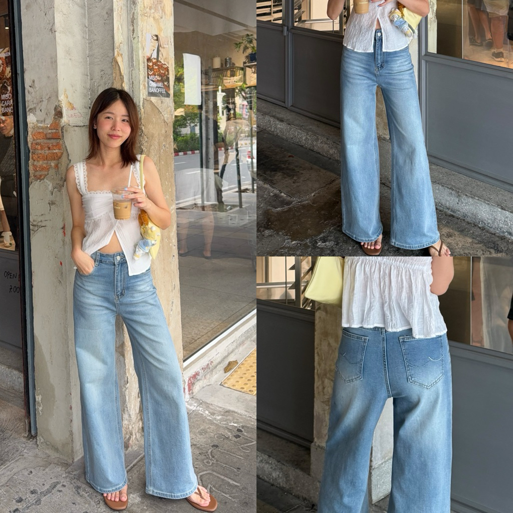 Rove Wide Jeans | กางเกงยีนส์ขายาว