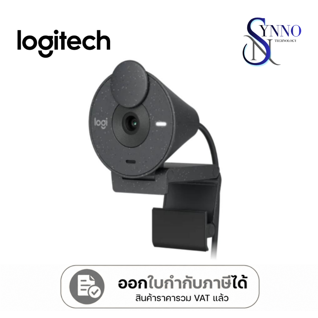 Logitech BRIO 305 เว็บแคม Full HD 1080p USB-C สี Graphite