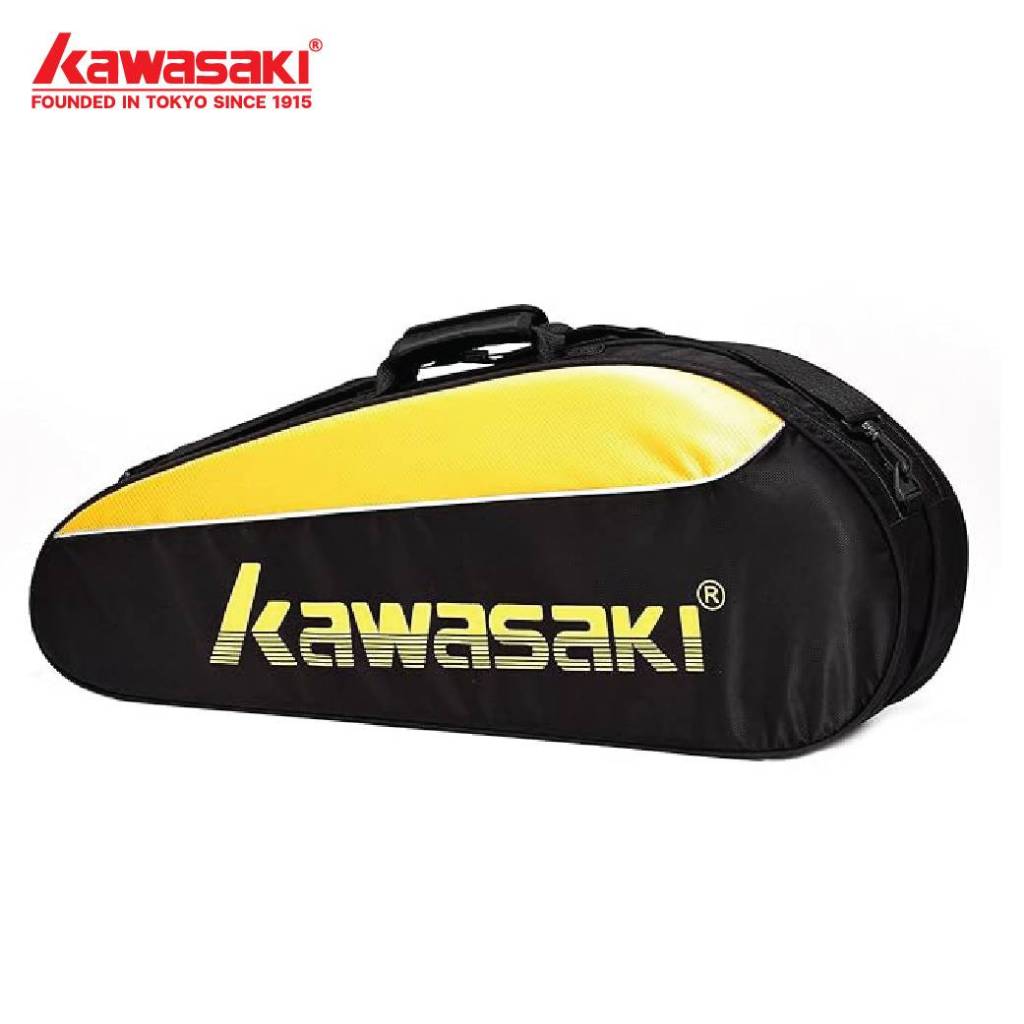 KAWASAKI กระเป๋าไม้แบดมินตันคาวาซากิ รุ่น KBB-8308 (เหลือง)