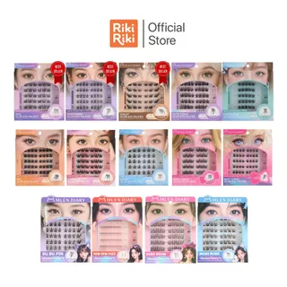 [ซื้อ2จ่าย1] Rikiriki ขนตาปลอมกาวในตัว MLEN DIARY ติดง่ายไม่ง้อกาว
