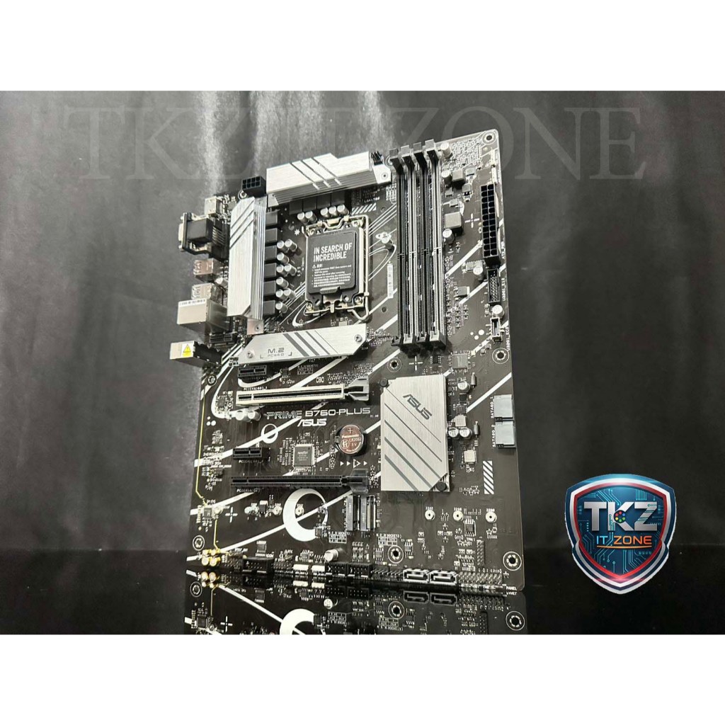 เมนบอร์ด(mainboard) ASUS PRIME B760 PLUS (SOCKET 1700) (มือสอง) กรุณาอ่านรายละเอียดสินค้าให้ครบถ้วน