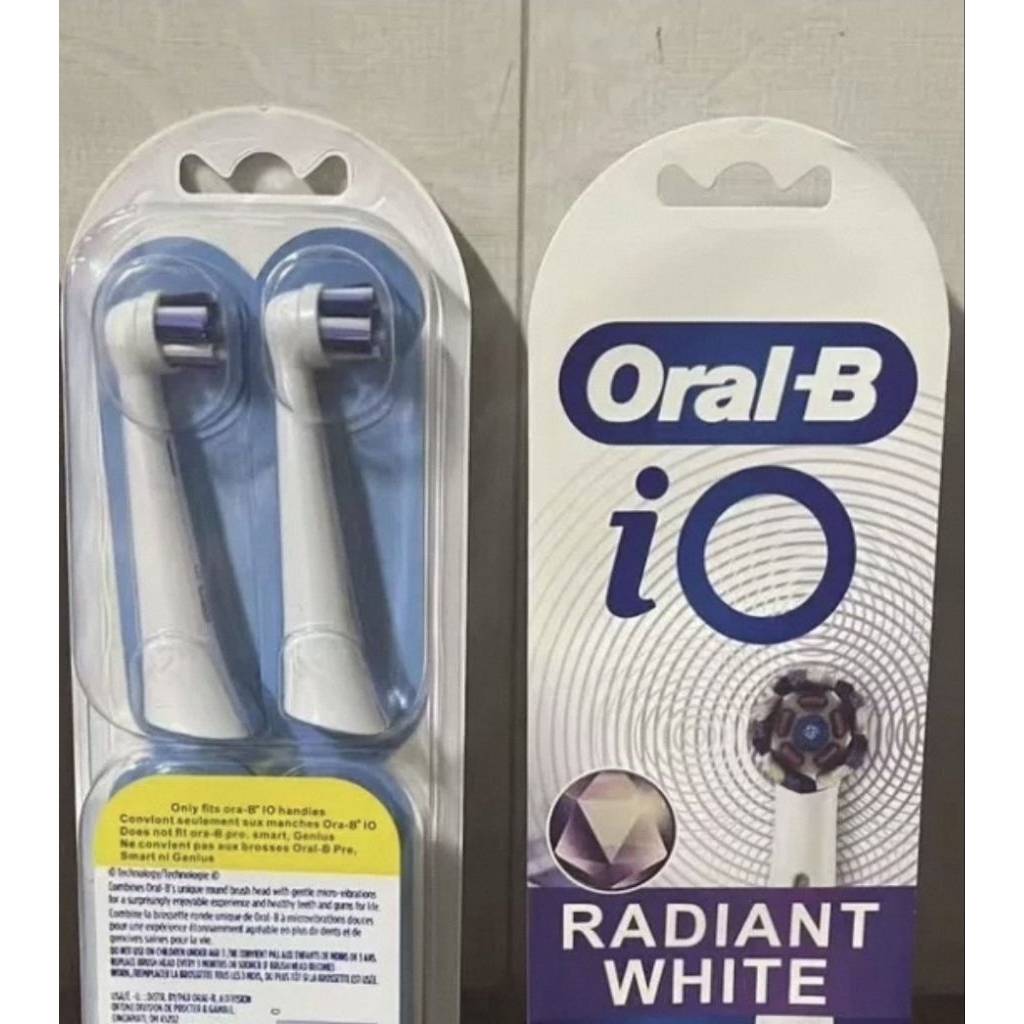 Oral-B หัวแปรงสีฟันไฟฟ้า io3 4 5 6 7 8 9 สำหรับ1หัวแปรง