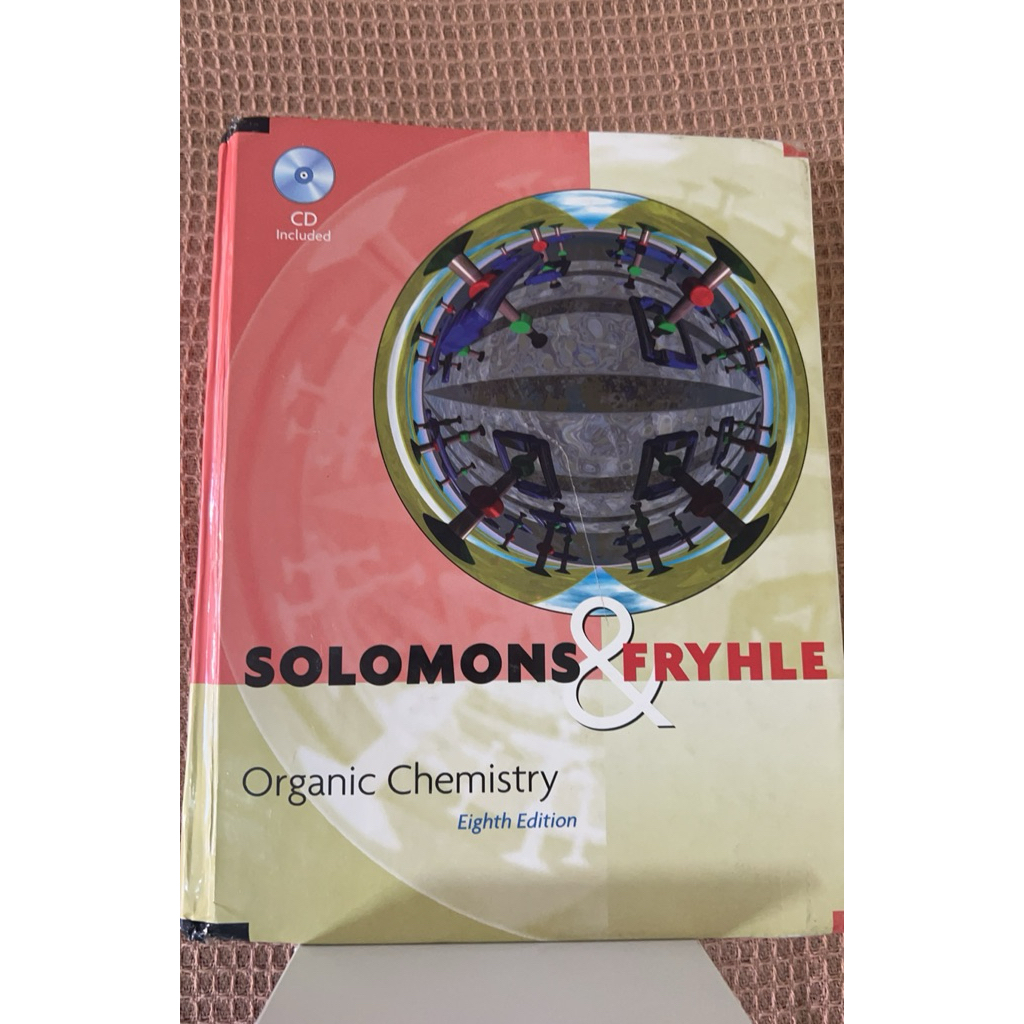 organic chemistry solomon&fryhle มือสอง