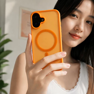 เคสผิวด้านสัมผัสนุ่ม มีแม่เหล็ก รองรับไอโฟน 17,16,15,14 Pro Max และรุ่น 16,15,14 PLUS