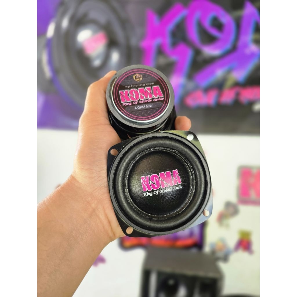 ลำโพง Koma 3นิ้ว 8โอมห์ 50W