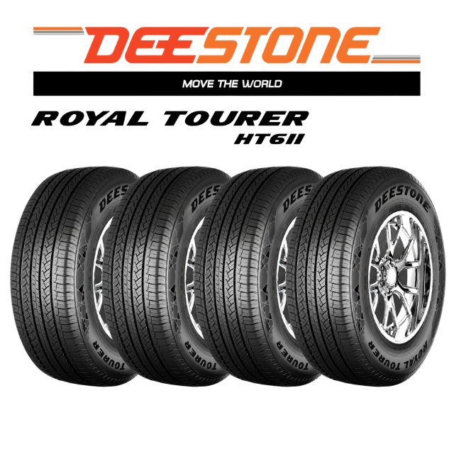 ส่งฟรี | ยางรถยนต์ DEESTONE 265/70 R16 รุ่น HT611 ยางSUV ขอบ16 นุ่มเงียบ ยางใหม่ ปี2026