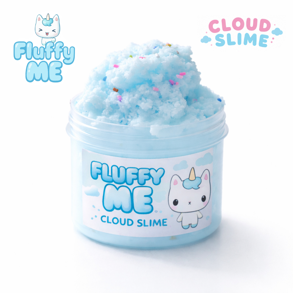 Sky Cloud Slime ☁️ สไลม์เนื้อฟู นุ่มเหมือนปุยนุ่น กลิ่นหอม น่ารักเกินต้าน