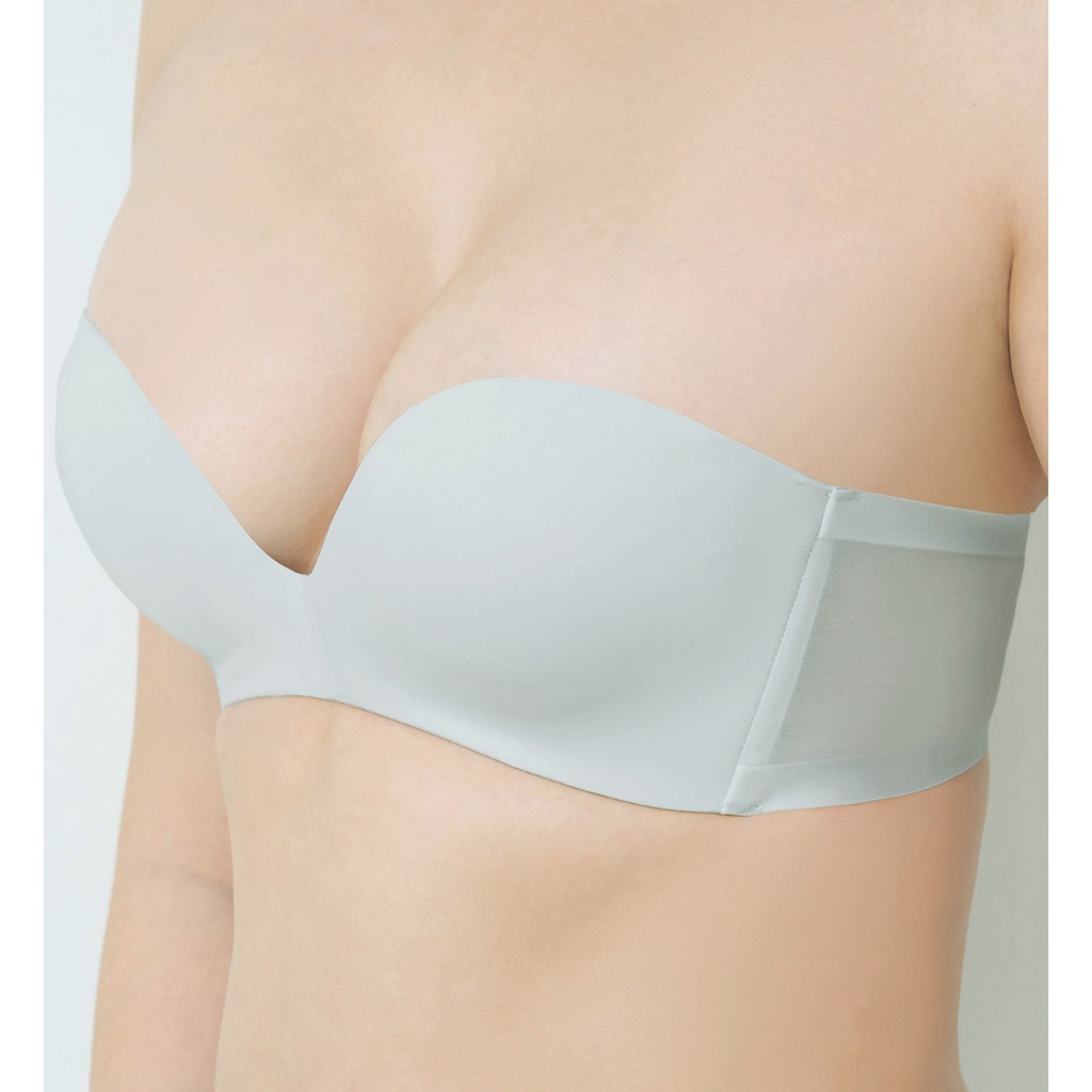 Triumph เสื้อชั้นในไม่มีโครงแบบเกาะอก รุ่น Invisible Inside-Out HUD รหัส 10212519 สีเทาอ่อน 00QX — صورة 7
