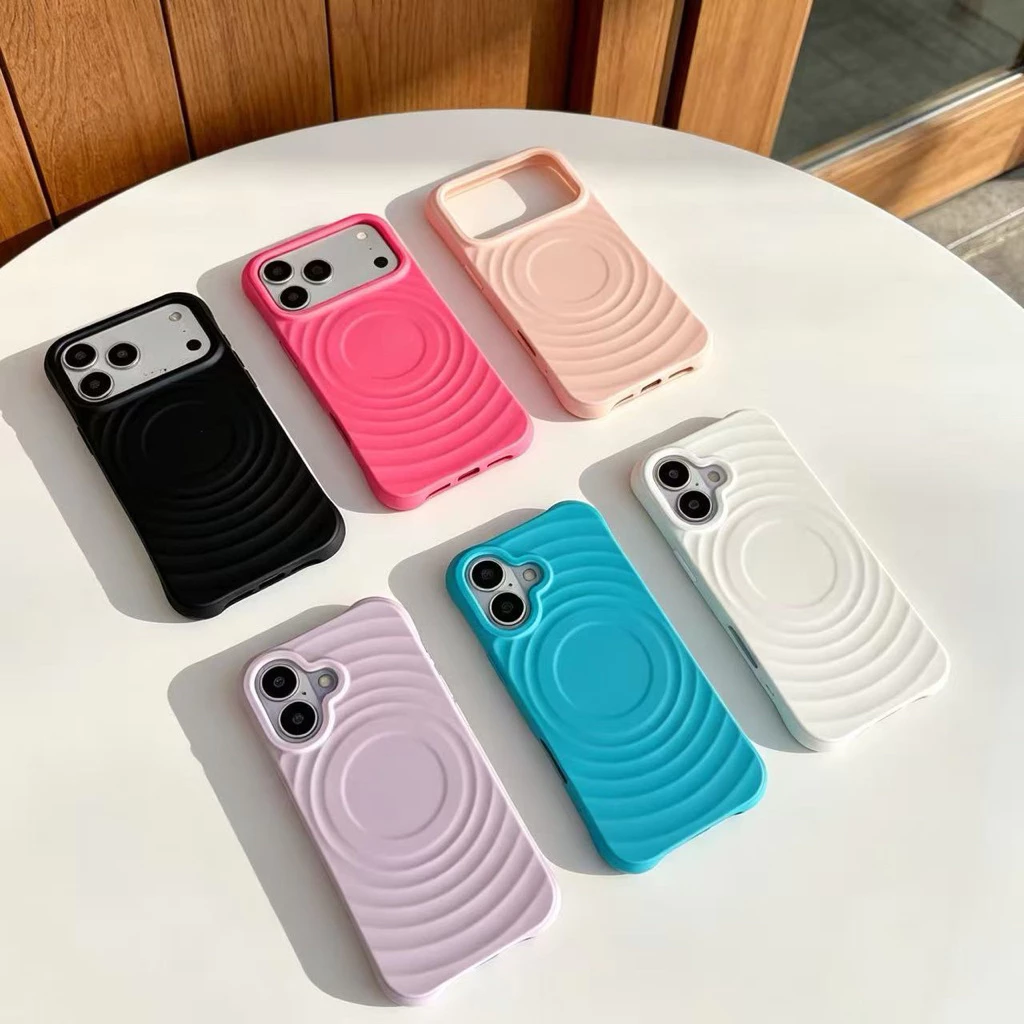 Ripple เคสกำมะหยี่ ชาร์จได้ เคสซิลิโคน รุ่น 17pro max 17air 16 promax 15 promax 14 promax 13 promax 14plus i11