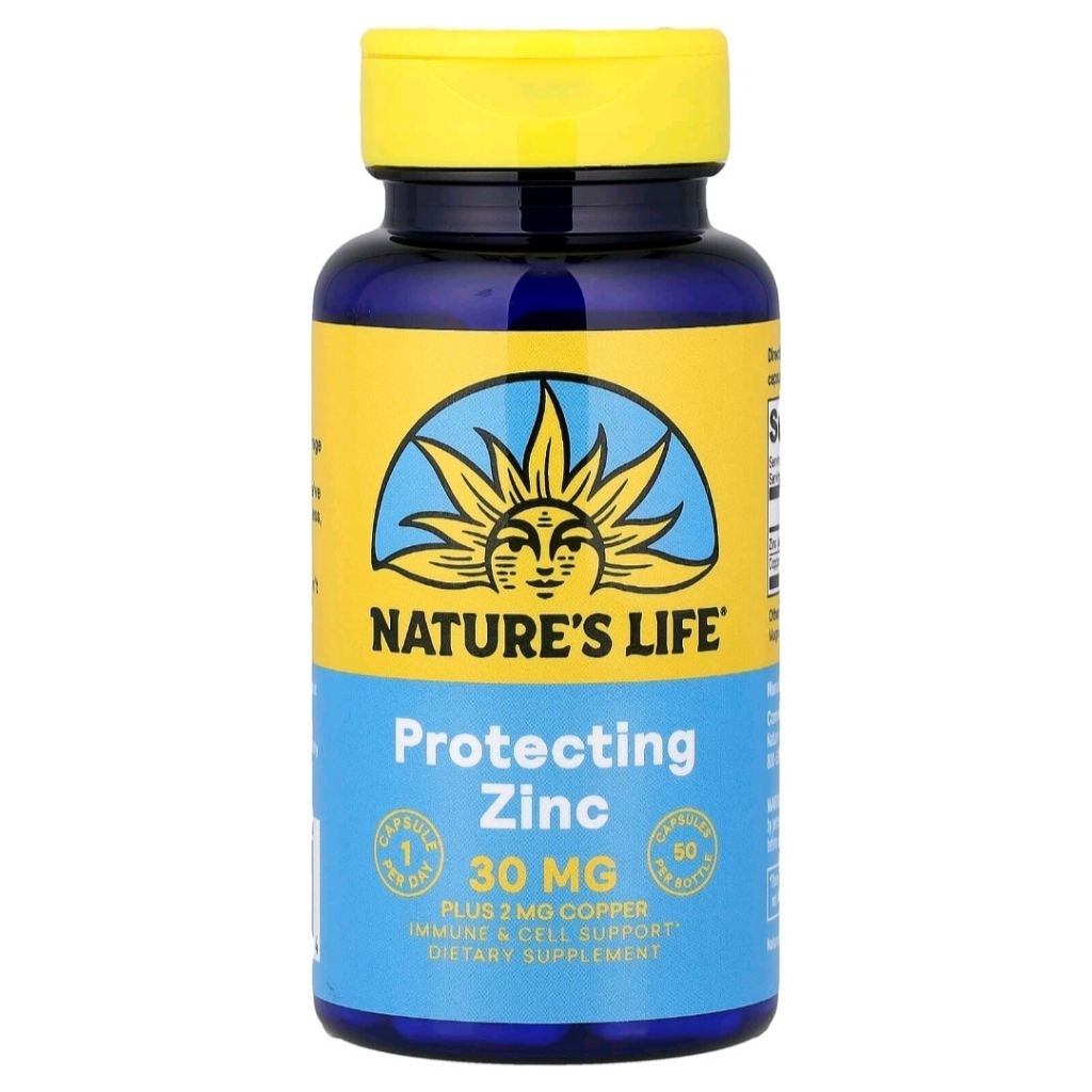 Nature's Life, Protecting Zinc, 50 Capsules