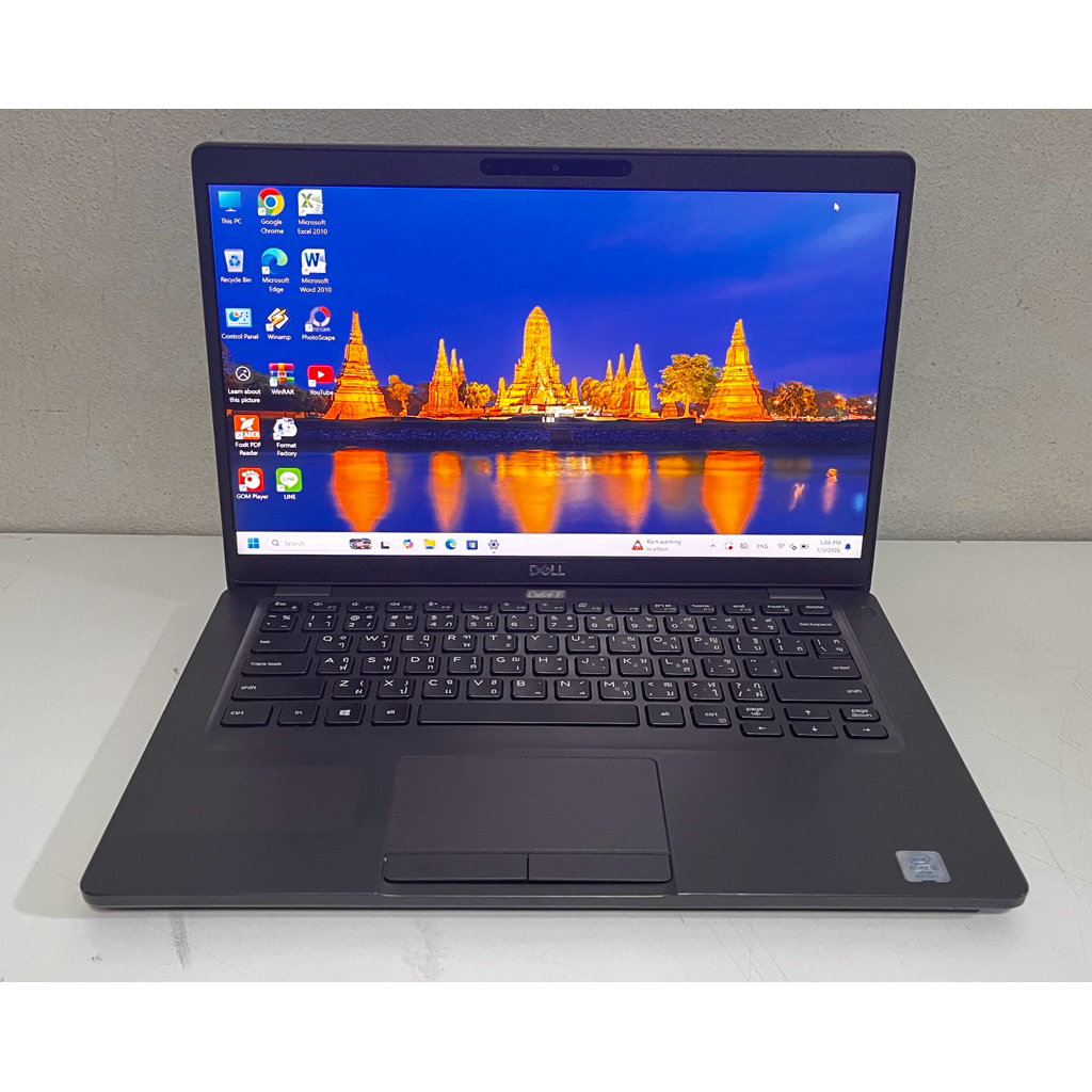 DELL Latitude 5400 โน๊ตบุ๊ค Notebook มือสอง สภาพสวย Core i5 Gen8 Ram 4-8G M.2 240G แบตใหม่ ฟรีเมาส์ไ