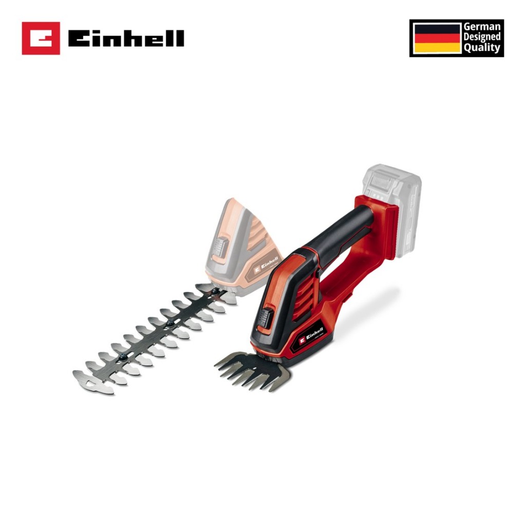 Einhell_Official กรรไกรตัดหญ้าและกิ่งไม้ไร้สาย รุ่น GE-CG 18/100 Li [ไม่รวมแบต/แท่นชาร์จ]