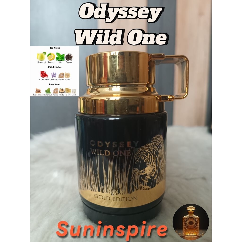 น้ำ​หอม​แบ่ง​ขาย​พกพา​ Odyssey Wild One หอม เท่ แมน woody aromatic กลิ่น​ยอดนิยม​