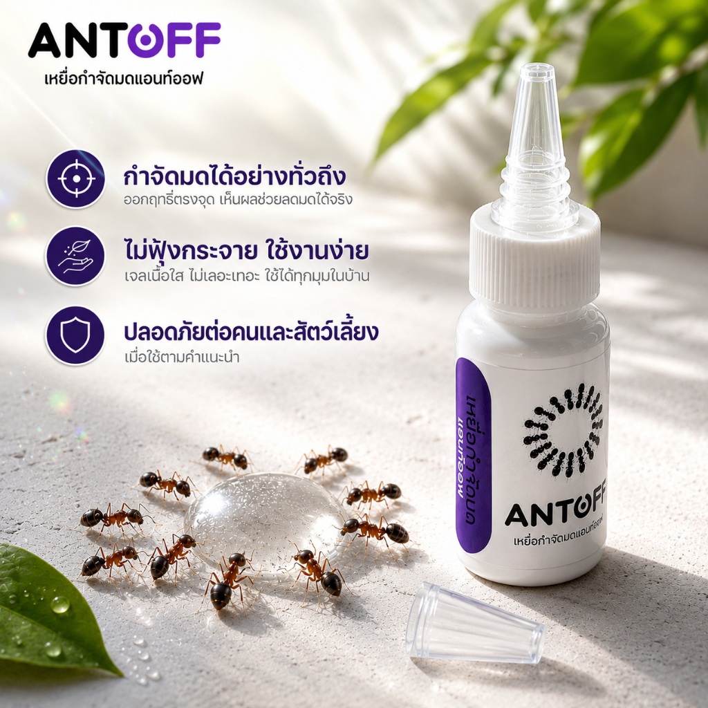 เจลกำจัดมด -ของแท้ 100%- ร้านส่งไว