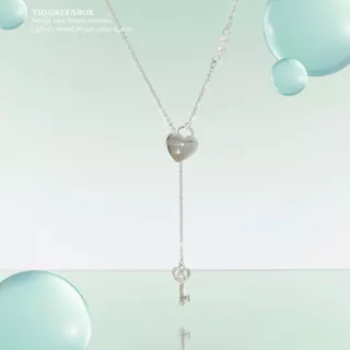 สร้อยคอ Destiny Lock Wishes Necklace - The Green Box