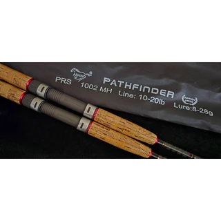 ASHINO PATHFINDER คันสปินนิ่งเวทกลาง ลาย X-CROSS ด้ามก๊อกเคลือบ New 2026