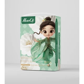 HanQi ผ้าอนามัยแบบกางเกง ระบายอากาศ อ่อนนุ่ม และบาง กางเกงผ้าอนามัย ผ้าอนามัยหลังคลอด 60 ชิ้น