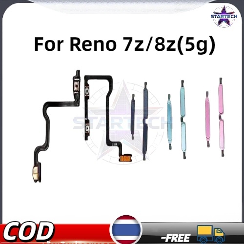 Reno 7z 5g ปุ่มสวิตช์นอก / ปุ่มสวิตช์ปิดเปิดเร่งเสียง-ลดเสียง （Power Button ）OPPO Reno 7z（5G ）/ Reno 8z（5G）