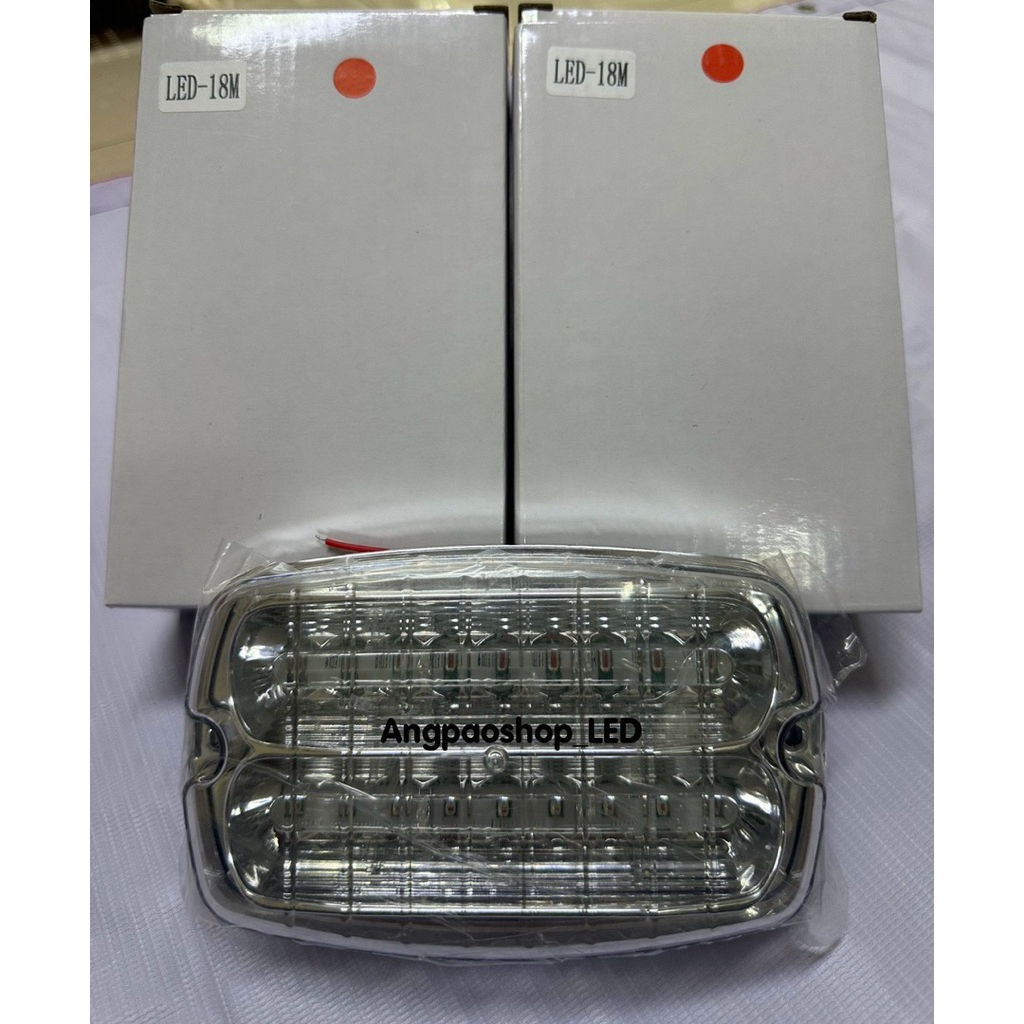 ไฟไซเรน ไฟฉุกเฉิน LED รุ่น 18M  ขนาด18 หลอดไฟ LED