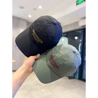 หมวกแก๊ป รุ่นใหม่ แห้งไว ระบายอากาศได้ดี – เหมาะสำหรับกีฬากลางแจ้งและการวิ่ง ปักBrother