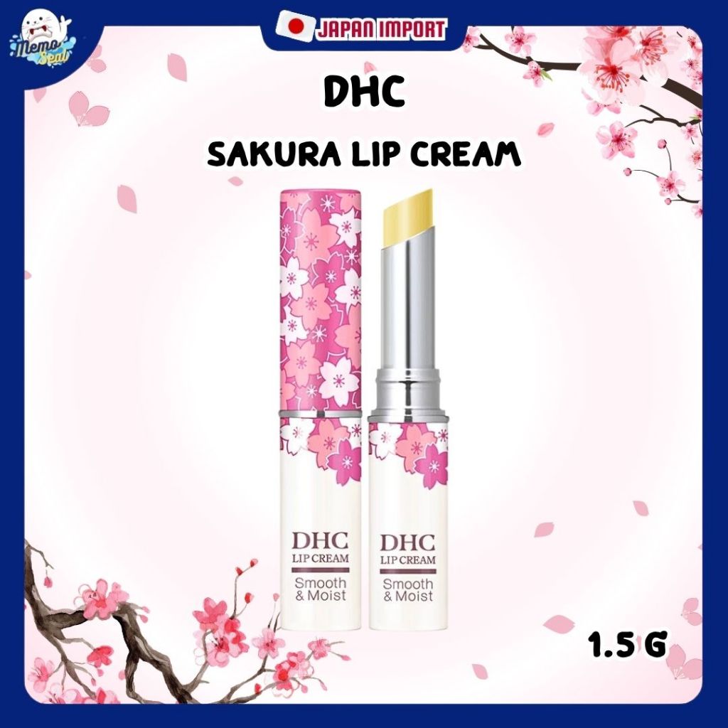 DHC Sakura Lip Cream 1.5g 🌸 ลายซากุระ Limited Edition