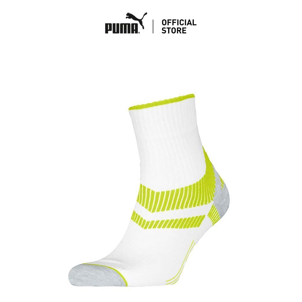 PUMA Various PUMA Unisex Running Quarter Socks (1-Pack) สีขาว - 94777302