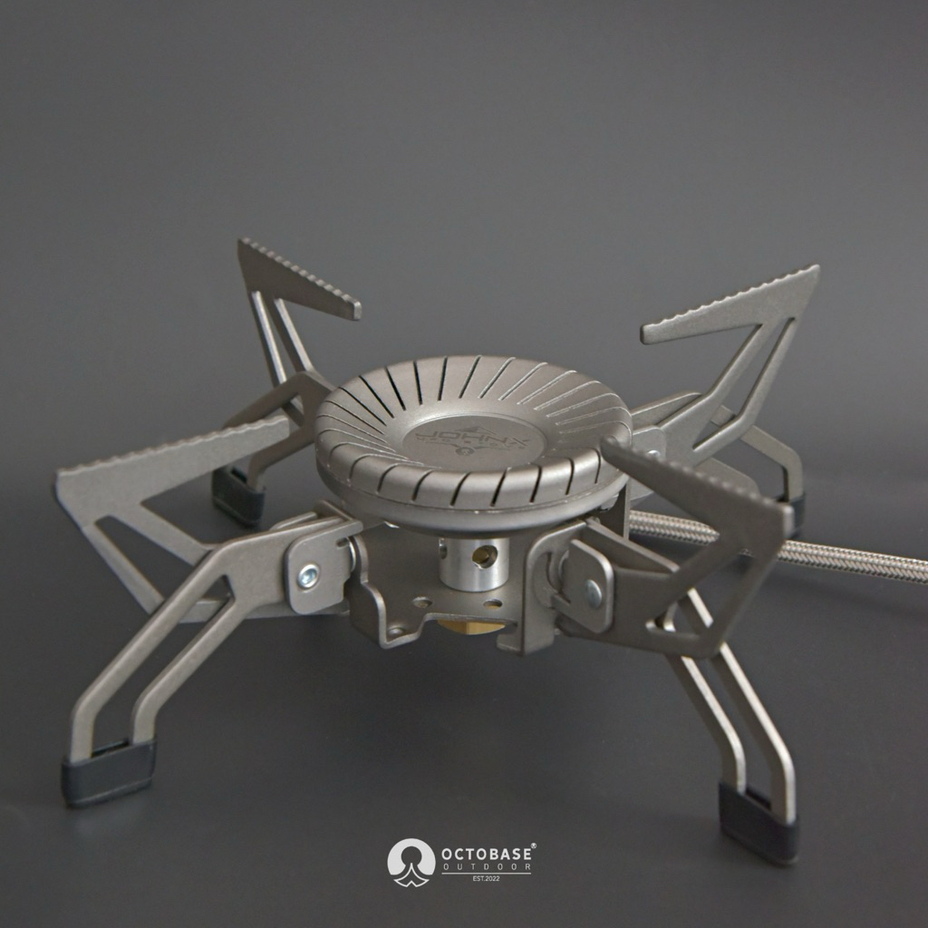 Octobase JOHNX UFO STOVE เตาแก๊สพับ เตาแก๊สแคมป์ เตาแก๊สสนาม 4000W พร้อมกระเป๋าและอุปกรณ์ครบชุด