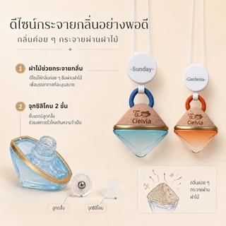 Cielvia Car Air Freshener น้ำหอมปรับอากาศในรถยนต์ รุ่น Star Series