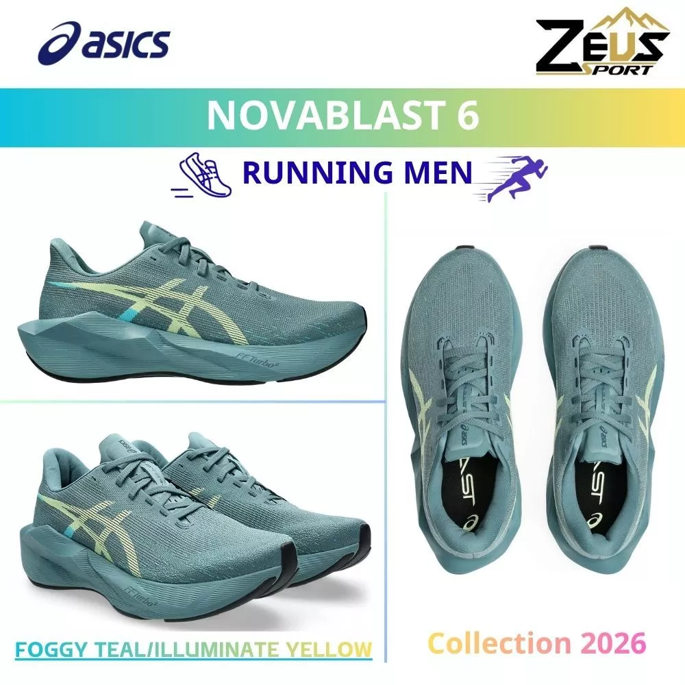 NOVABLAST 6 & MAGIC SPEED 5 Men รองเท้าวิ่งผู้ชาย นุ่ม เด้ง เบา รองรับการวิ่งทุกระยะ