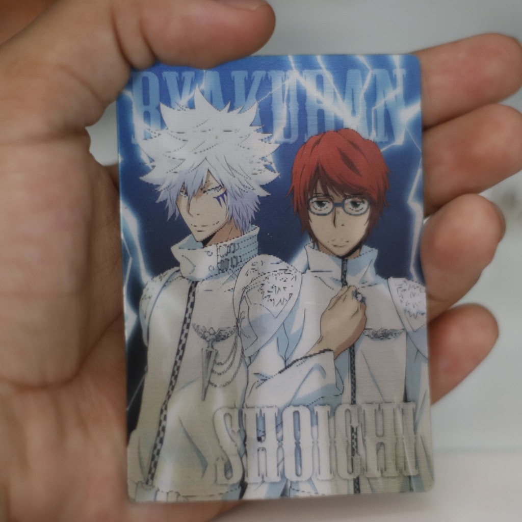 Katekyo Hitman Reborn! Byakuran & Irie Shoichi Lenticular Card การ์ดเปลี่ยนภาพ รีบอร์น เบียคุรัน & อ