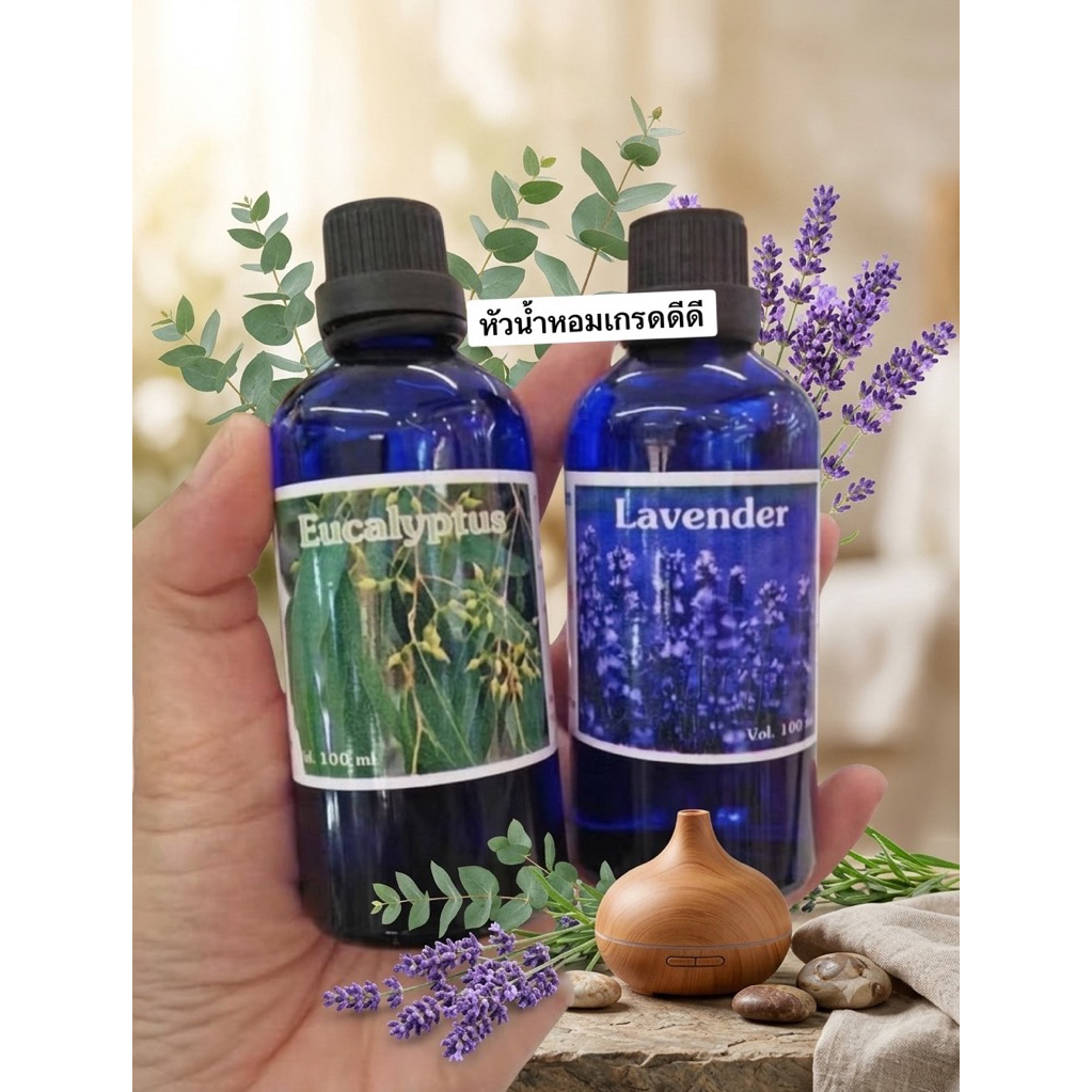 หัวน้ำหอมเครื่องฟอกสปาอโรม่า 100ml.