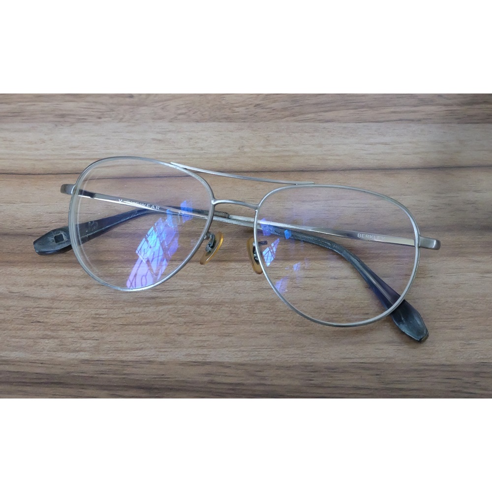 V Eyewear "Berkley" Glasses Size 56/14 125mm สีเงิน