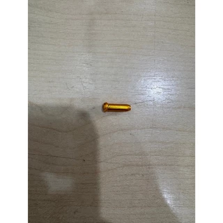 ปิดปลอกปลาย สายเบรก/สายเกียร์ จักรยาน ALLIGATOR Alloy Cable End Caps ขนาด 2.3 × 12มม.(ราคาต่อชิ้น)