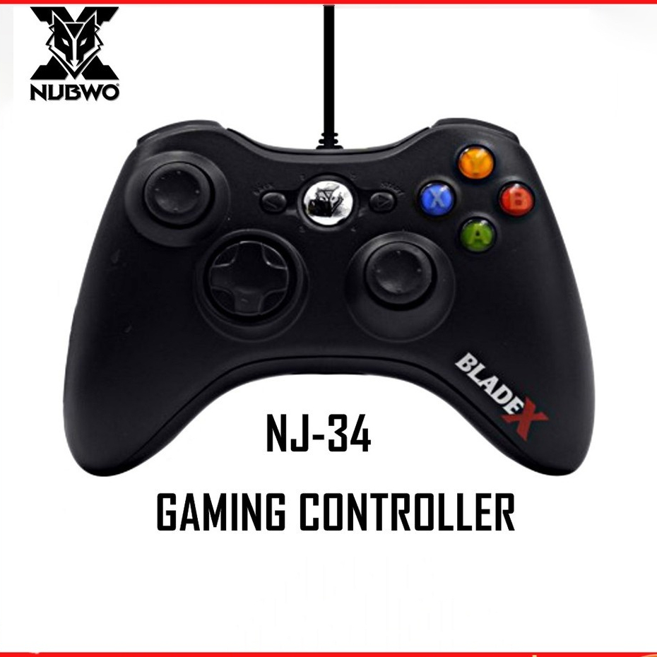 จอยเกมส์ Nubwo (NJ-34) Blade X Joy stick Gaming Joy Controller จอยเกมมิ่ง สำหรับคอมพิวเตอร์ NJ34