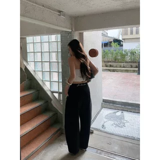 Geschwisters"Gesch barrel pants กางเกง barrel ทรงสวยพรางหุ่น"พร้อมส่ง