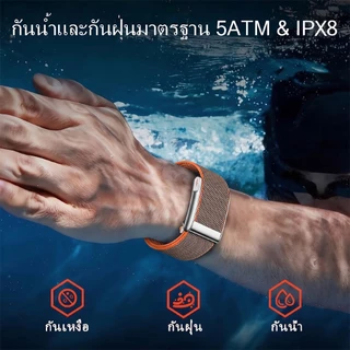 MAJDOMO NEW ! LOOP CURRY Smart band ตรวจ ECG GPSวัดความดันโลหิ