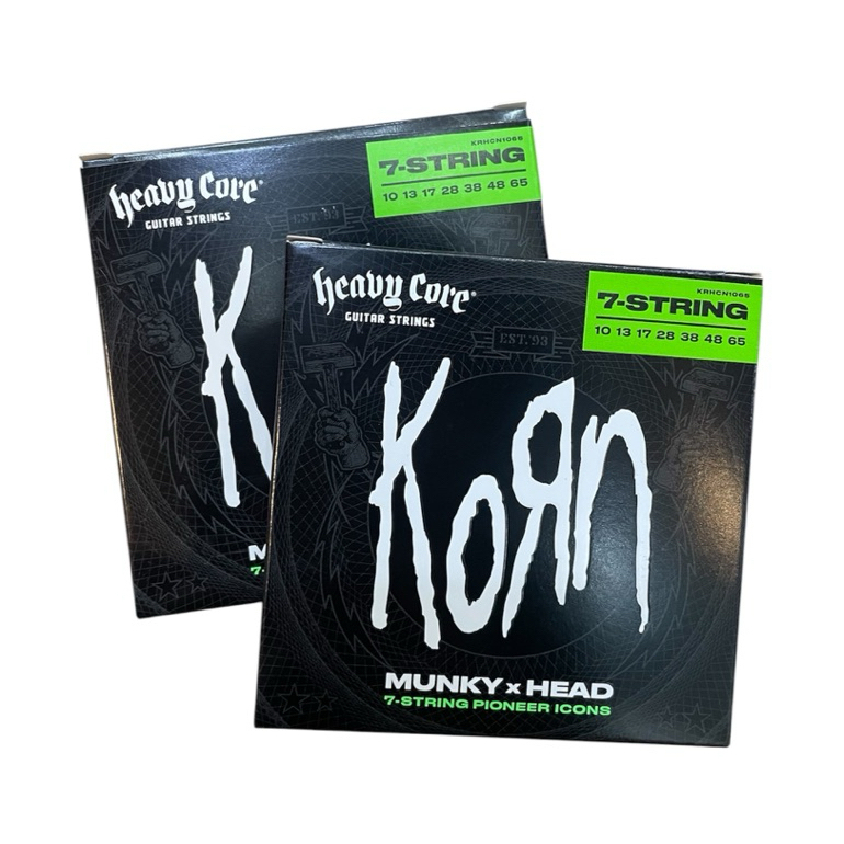 สายกีต้าร์ไฟฟ้า7สาย Dunlop  Signature Korn KRHCN1056 Heavy Core