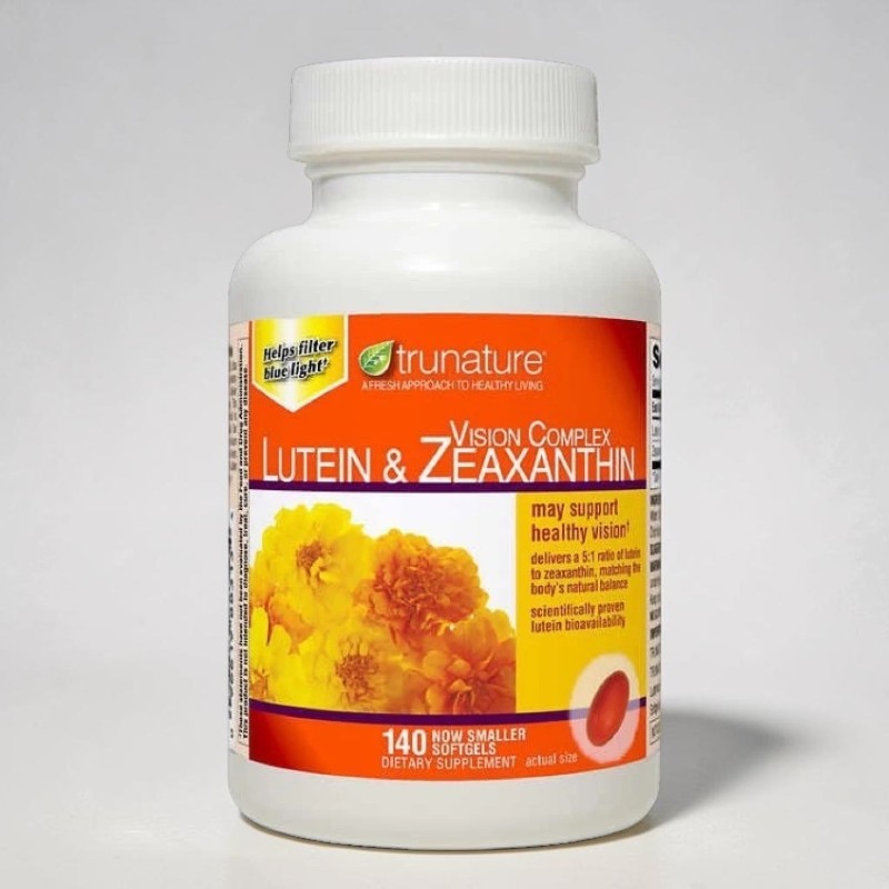 Trunature Lutein & Zeaxanthin vision complex บำรุงสายตาสำหรับวัยทำงาน