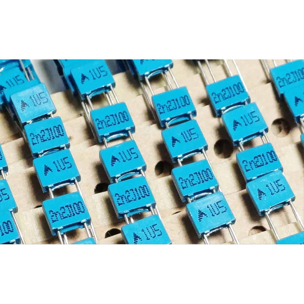 (ราคา 10ตัว) Epcos 0.0022uf 2.2nf 222  j 400v polyester film capacitor MKT ตัวเก็บประจุ คาปาซิเตอร์ 