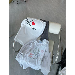 (เติมทุกลาย🌟)HASU62 Twenty oversized เสื้อแขนยาวคอกลมโอเวอร์ไซซ์สกรีนลาย (happysummer.bkk)