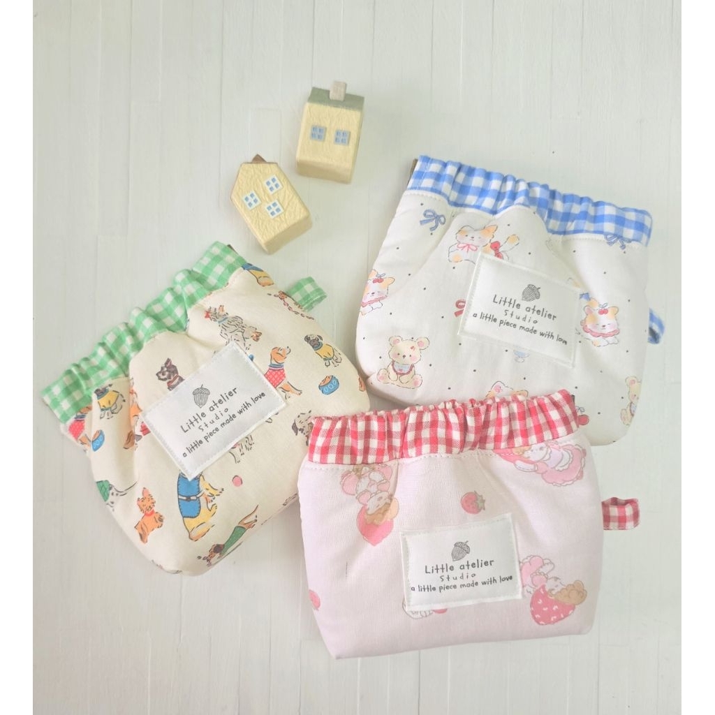 little atelier กระเป๋าน่ารัก สำหรับใส่เหรียญ ใส่ธนบัตร ใส่ของจุกจิก