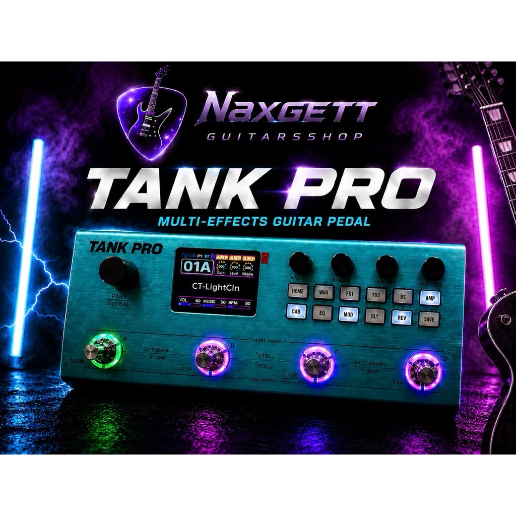 M-Vave Tank Pro by Naxgett มัลติเอฟเฟค M Vave Multi Effects