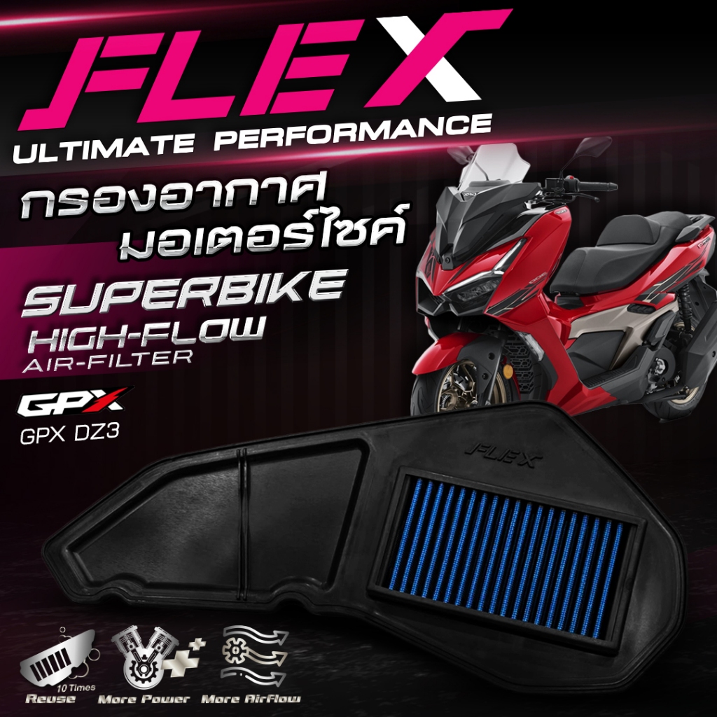 GPX DEMON DZ3 รถจักรยานยนต์