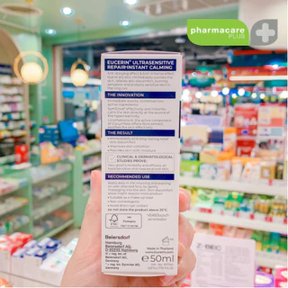 ✨เปลี่ยนแพ็คเก็จ✨💖 Eucerin Instant Calming 50ml ยูเซอริน อินสแตนท์ คาล์มมิ่ง 50 มล.บำรุงผิวหน้าแดง แพ้ง่าย ระคายเคือง